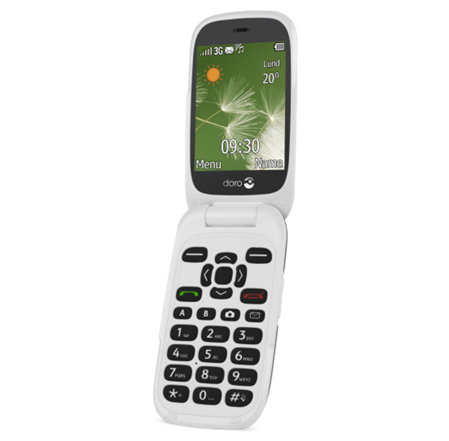 Puhelimet - Doro 6521 – Graphite/White - 7114