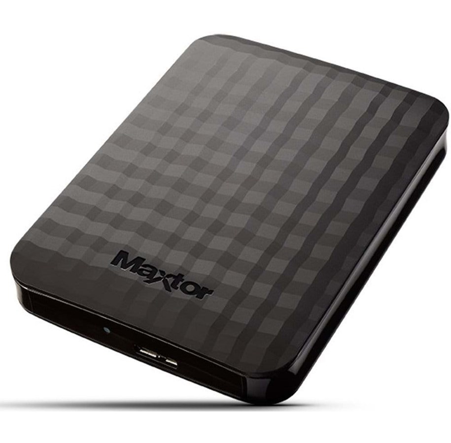Kovalevyt - ulkoiset - Maxtor M3 Portable STSHX-M201TCBM - Ulkoiset kovalevyt - 2TB - musta - STSHX-M201TCBM