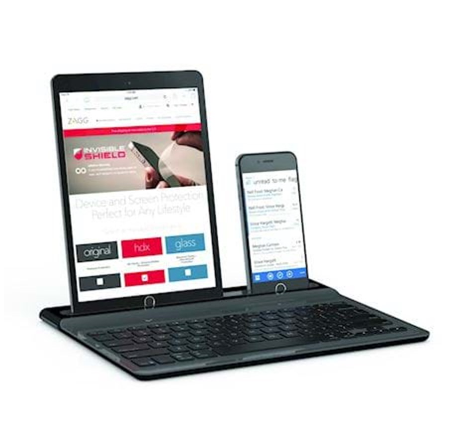 Näppäimistöt - ZAGG LIMITLESS UNIVERSAL TASTATUR - Näppäimistö - Musta - ZGUNIN-BBN