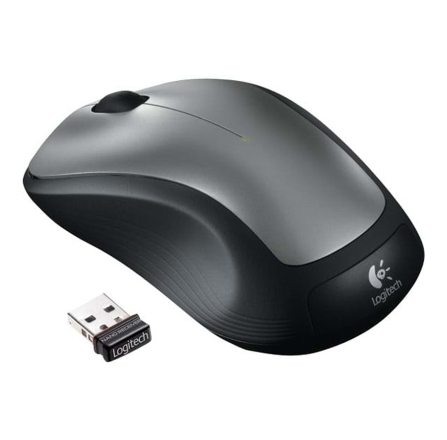 Hiiret - Logitech M310 langaton hiiri - Hiiri - Laser - 3 painiketta - Hopea - 910-003986
