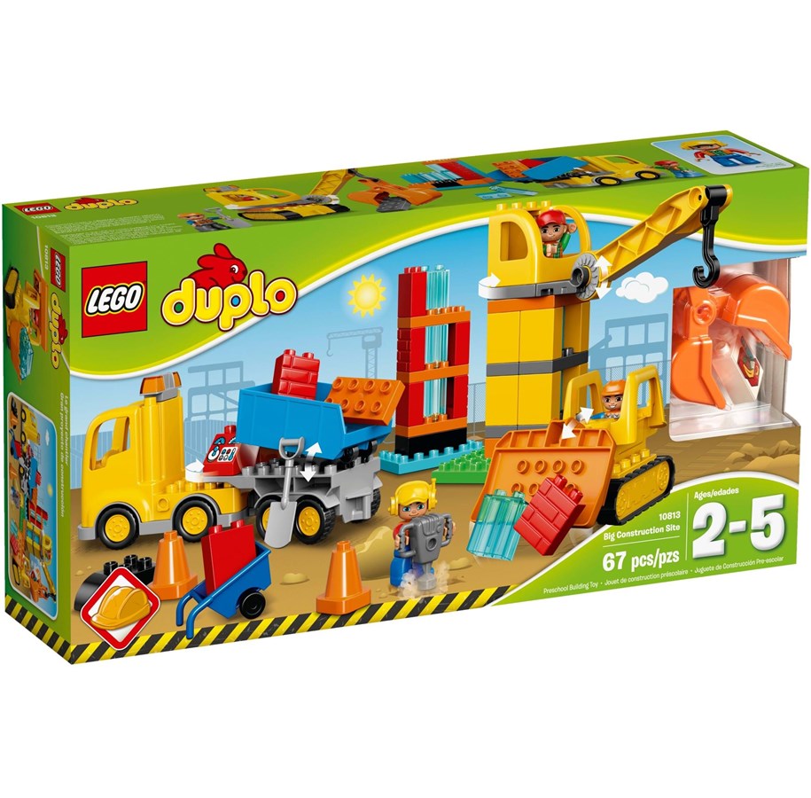 LEGO®  - LEGO DUPLO 10813 10813 Iso rakennustyömaa - 10813