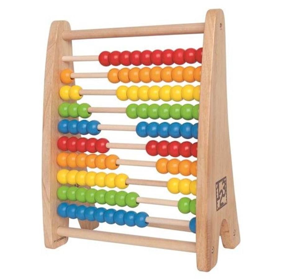Puulelut - Hape - Rainbow Bead Abacus - 6943478002593