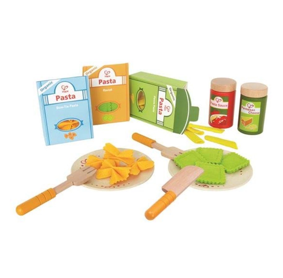 Puulelut - Hape Leikkiruoka - Pasta - 5724