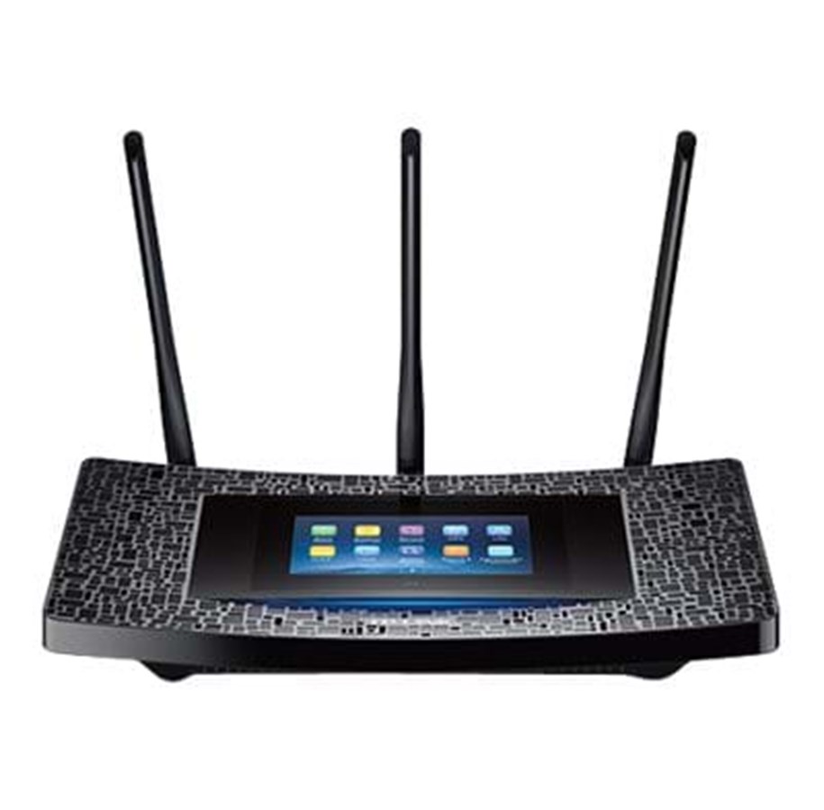 Verkkolaitteet & langattoman verkon laajentimet - TP-Link AC1900 Touch Screen Wi-Fi Range Extender - RE590T