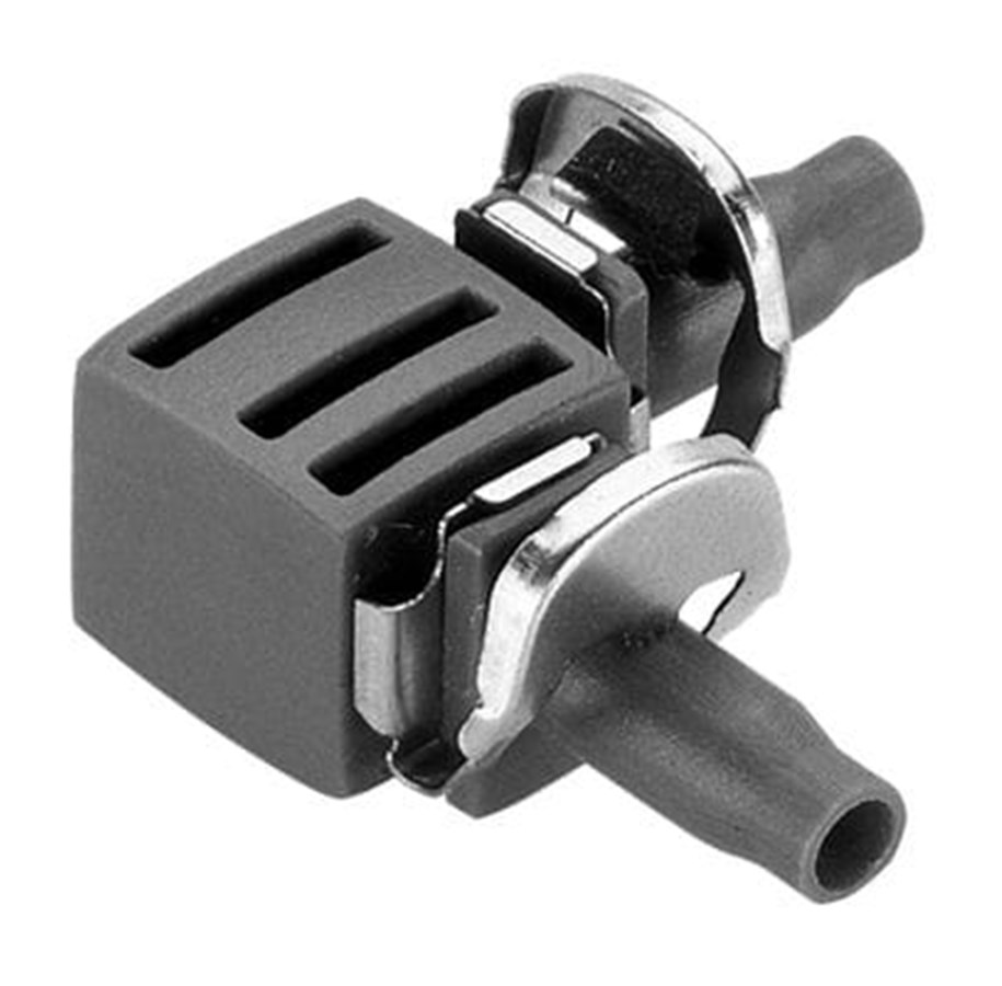 Puutarhan kastelu - Gardena L-liitin 4,6 mm putkelle - 8381-20