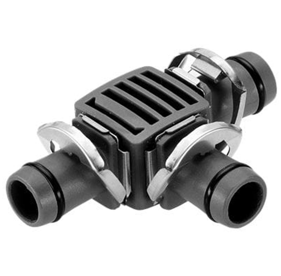 Puutarhan kastelu - Gardena T-liitin 13 mm putkelle - 8329-20