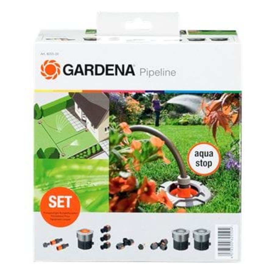 Puutarhan kastelu - Gardena Putkiston aloituspakkaussarja - 8255