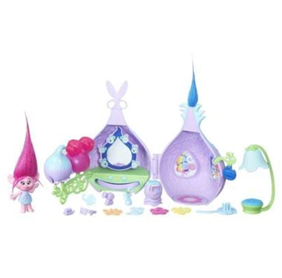 Nuket, pehmolelut ja oheistarvikkeet - Hasbro DreamWorks Trolls Poppy's Pod - B6559