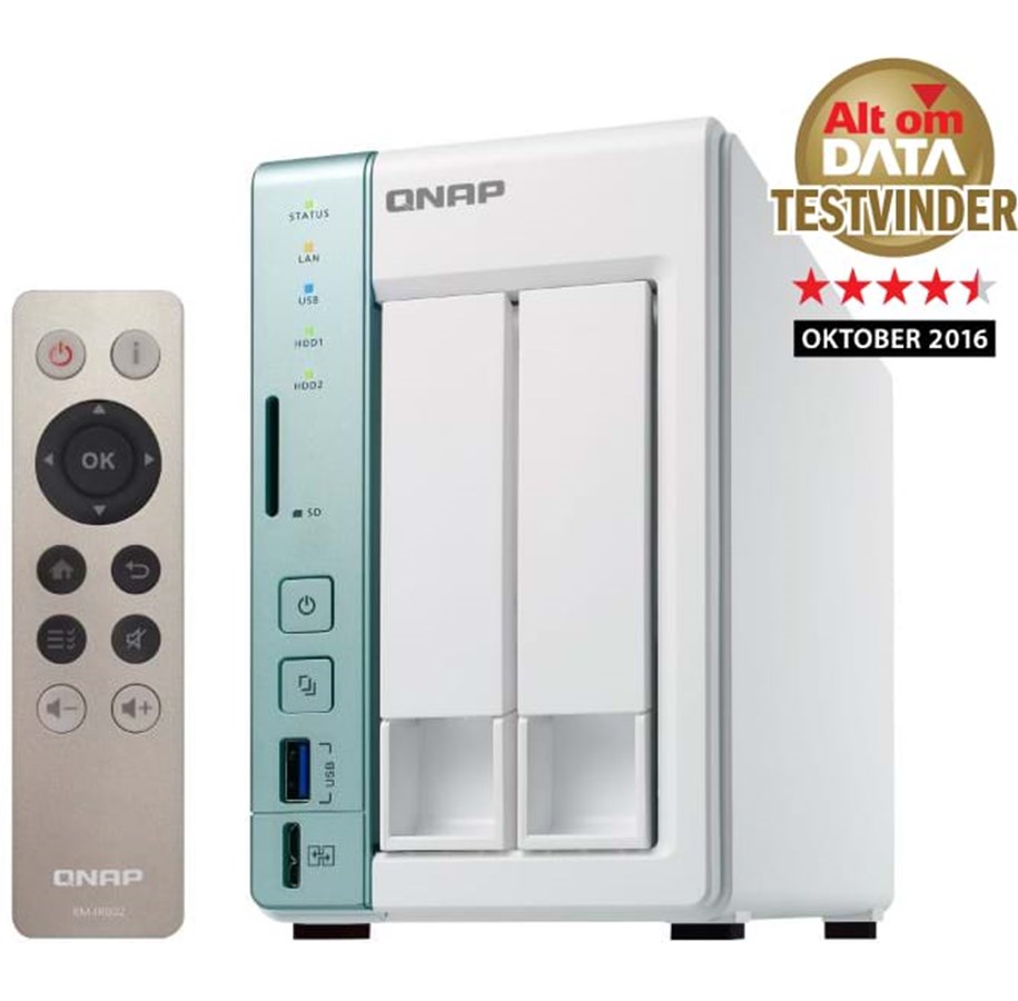 NAS-Palvelimet - QNAP TS-251A-2G - NAS-Palvelimet - TS-251A-2G