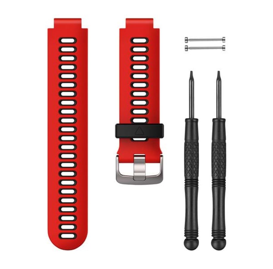 Puhelin - Muut lisävarusteet - Garmin Band for Forerunner 735XT - Red - 010-11251-0N