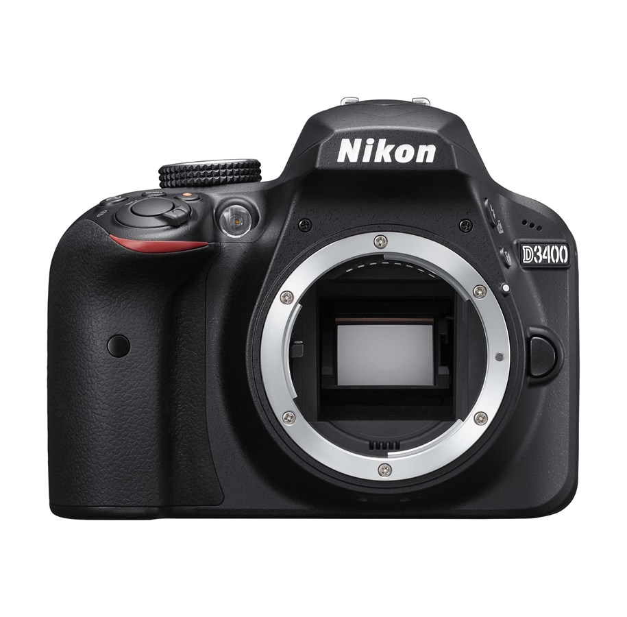 Kamerat - Nikon D3400 Body - Black - VBA490AE