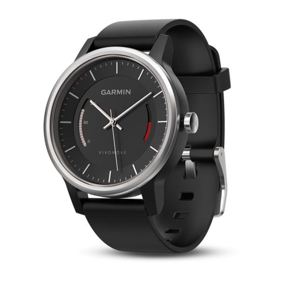 Älykellot, Urheilukellot & Aktiivisuusrannekkeet - Garmin vívomove Sport - Black - 010-01597-00