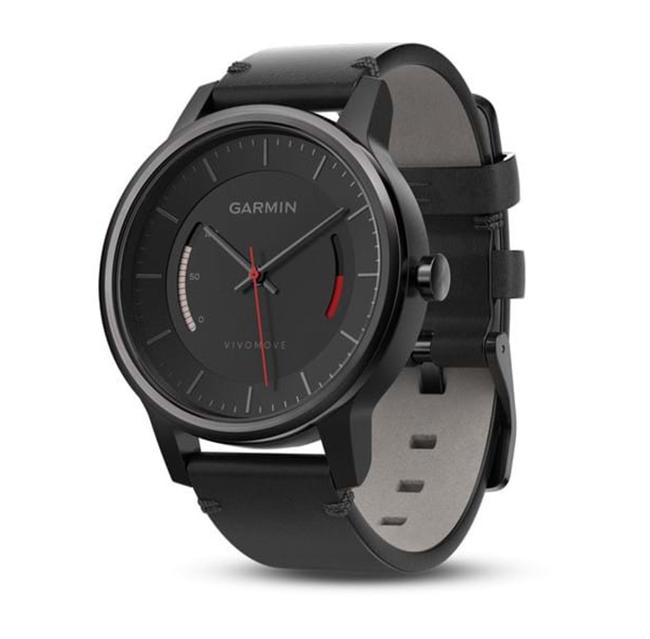 Älykellot, Urheilukellot & Aktiivisuusrannekkeet - Garmin vívomove Classic - Black - 010-01597-10