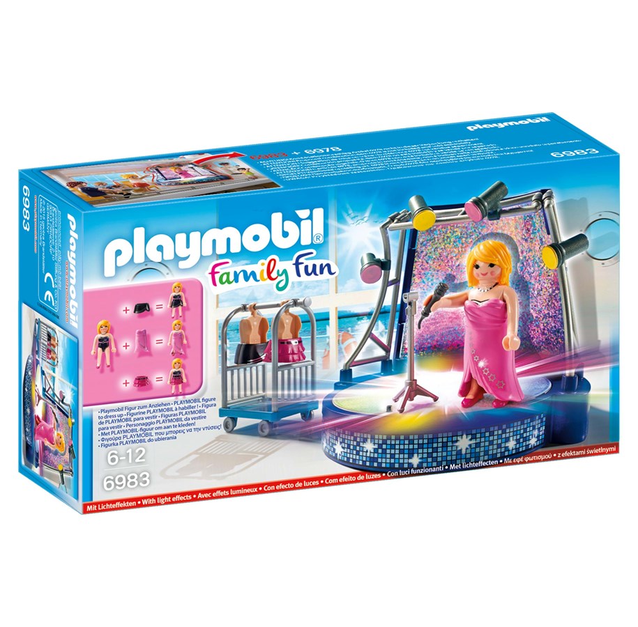 Playmobil - Playmobil Family Fun - Laulaja ja esiintymislava - 6983