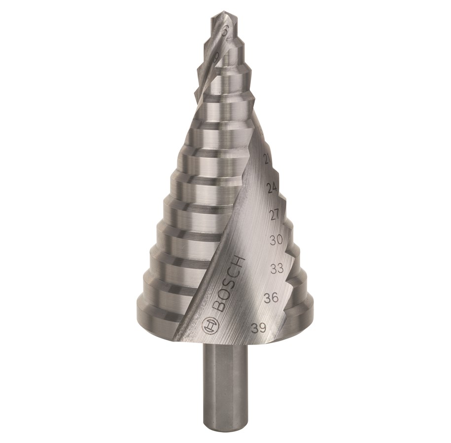 Poranterät & Ruuvauskärjet - Bosch Porrasporanterät HSS 6 - 39 mm, 10,0 mm, 93,5 mm - 2608597521