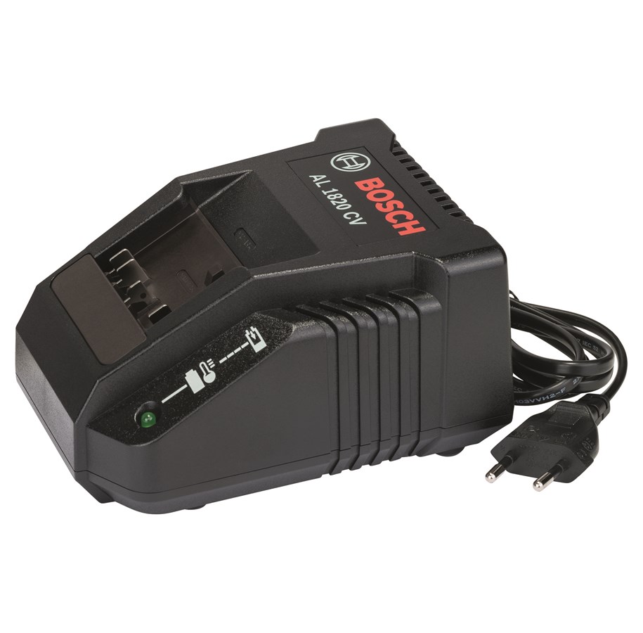 Akut ja laturit - Bosch Li-ion -pikalatauslaite AL 1820 CV 2,0 A, 230 V, EU - 2607225424