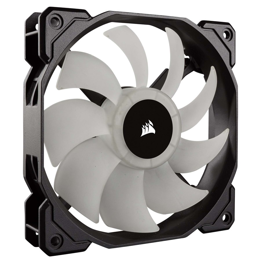 Kotelotuuletin - Corsair SP120 RGB LED - Kotelotuuletin - 120mm - Musta RGB LED valolla - 26 dBA - CO-9050059-WW