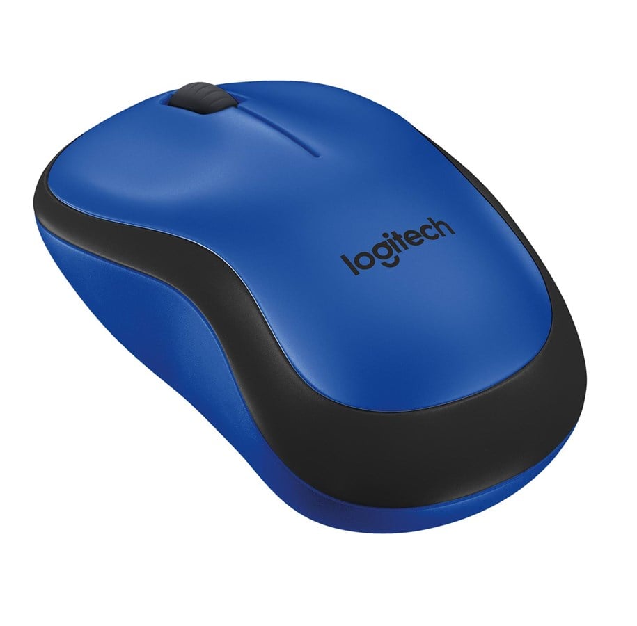 Hiiret - Logitech M220 Silent - Hiiri - Optinen - 3 painiketta - Sininen - 910-004879