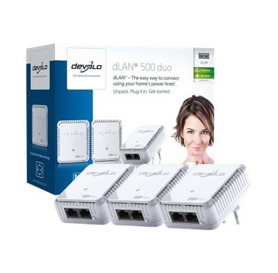 Homeplug / PowerLine - devolo dLAN 500 duo Network Kit Homeplug / PowerLine - 9121