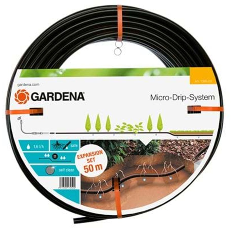 Puutarhan kastelu - Gardena Maanalainen tippukasteluletku 13,7 mm - 1395-20