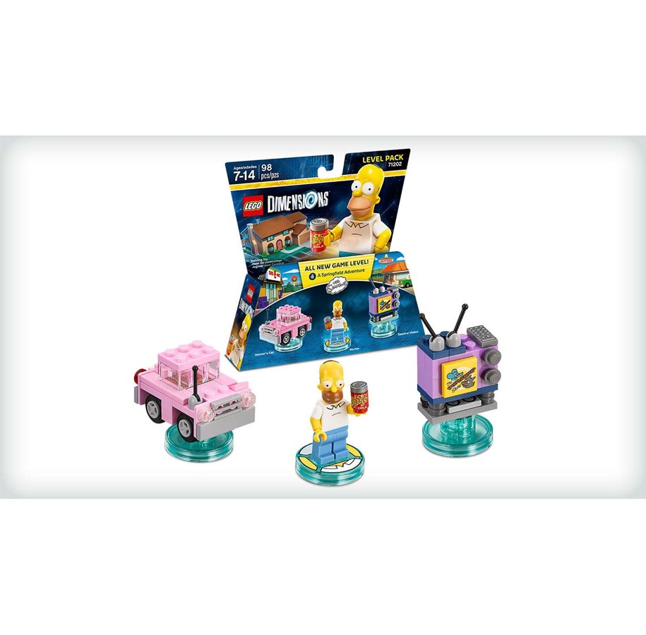 Pelit - lisävarusteet - LEGO Level Pack - The Simpsons - Lisävarusteet pelikonsoleille - 5051892187619