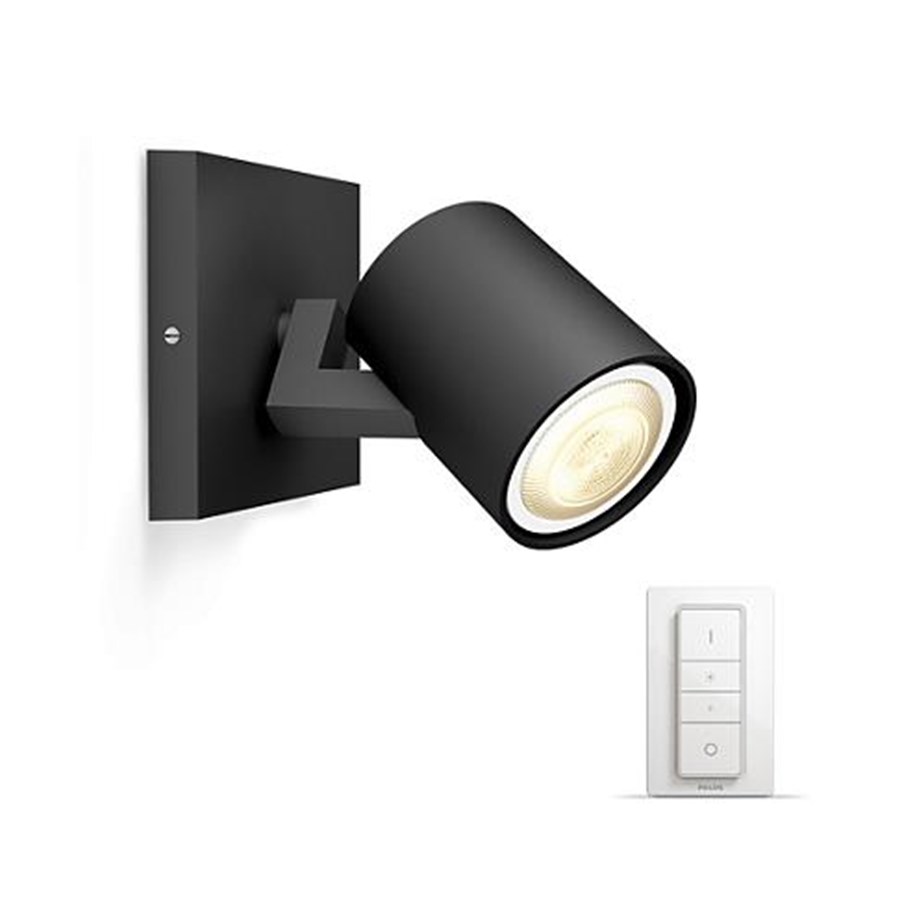 Smart Home - Älykoti - Philips Hue Runner Wall/Ceiling Spot - Black - 915005403501