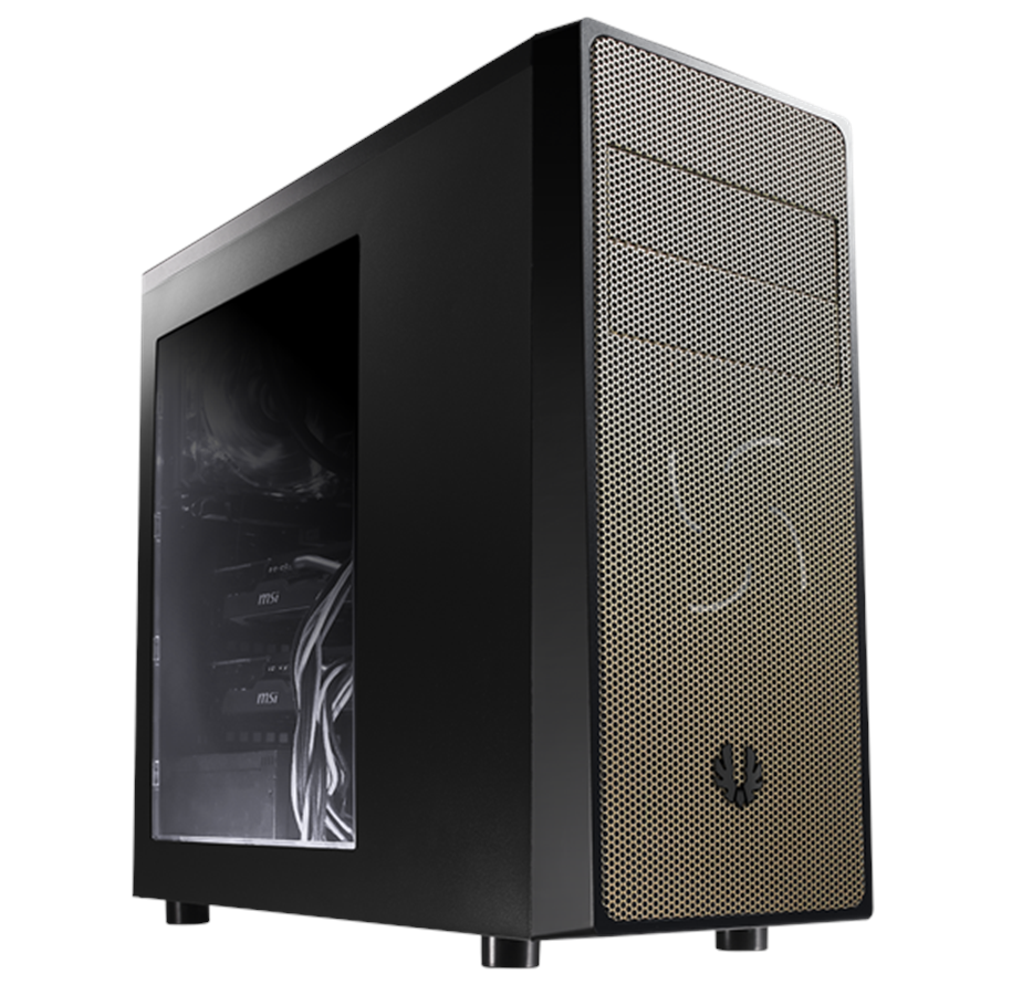 Kotelot - BitFenix Neos Window - Black/Gold - Kotelot - Miditower - Musta - BFC-NEO-100-KKWKA-RP