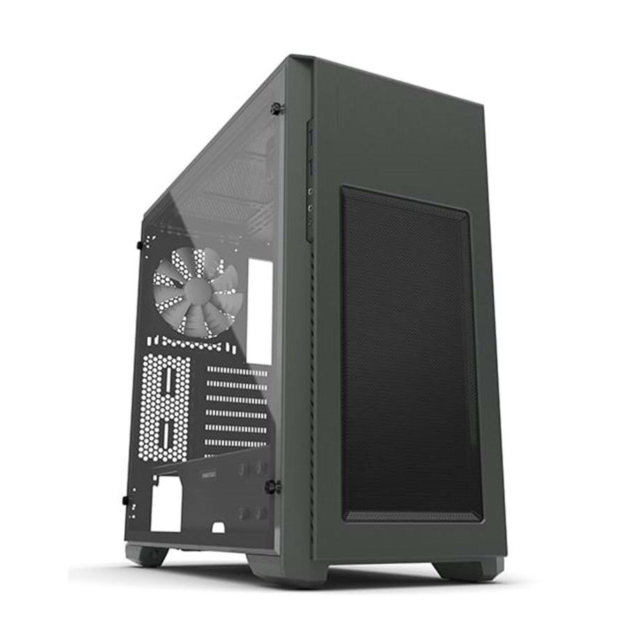 Kotelot - Phanteks Enthoo PRO M - Acrylic - Titanium Green - Kotelot - Miditower - Vihreä - PH-ES515PA_TG