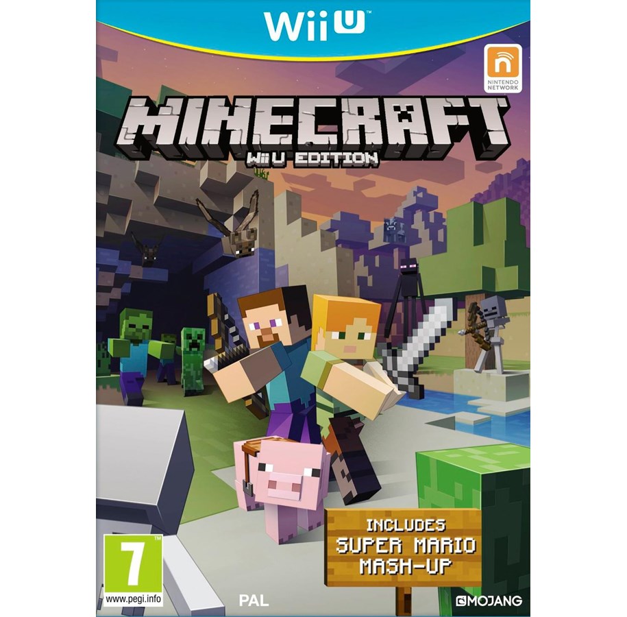 Pelit - Minecraft Wii U Edition - Nintendo Wii U - Toiminta/Seikkailu - 0045496336349