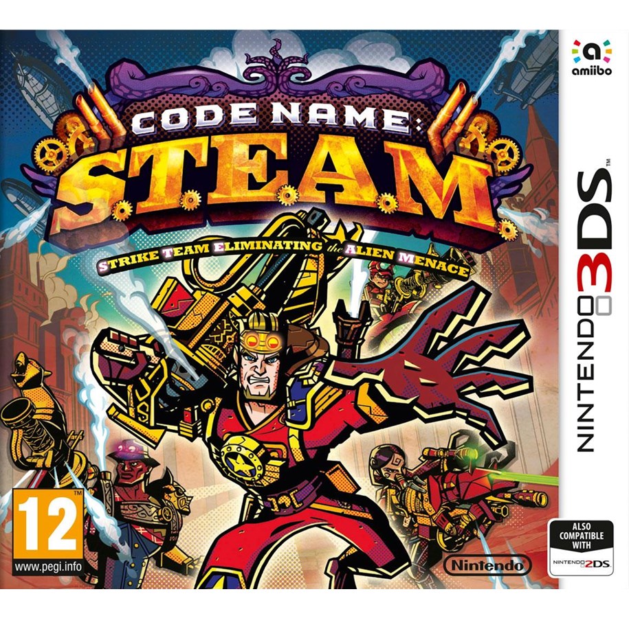 Pelit - Codename S.T.E.A.M - Nintendo 3DS - RPG - 045496527884