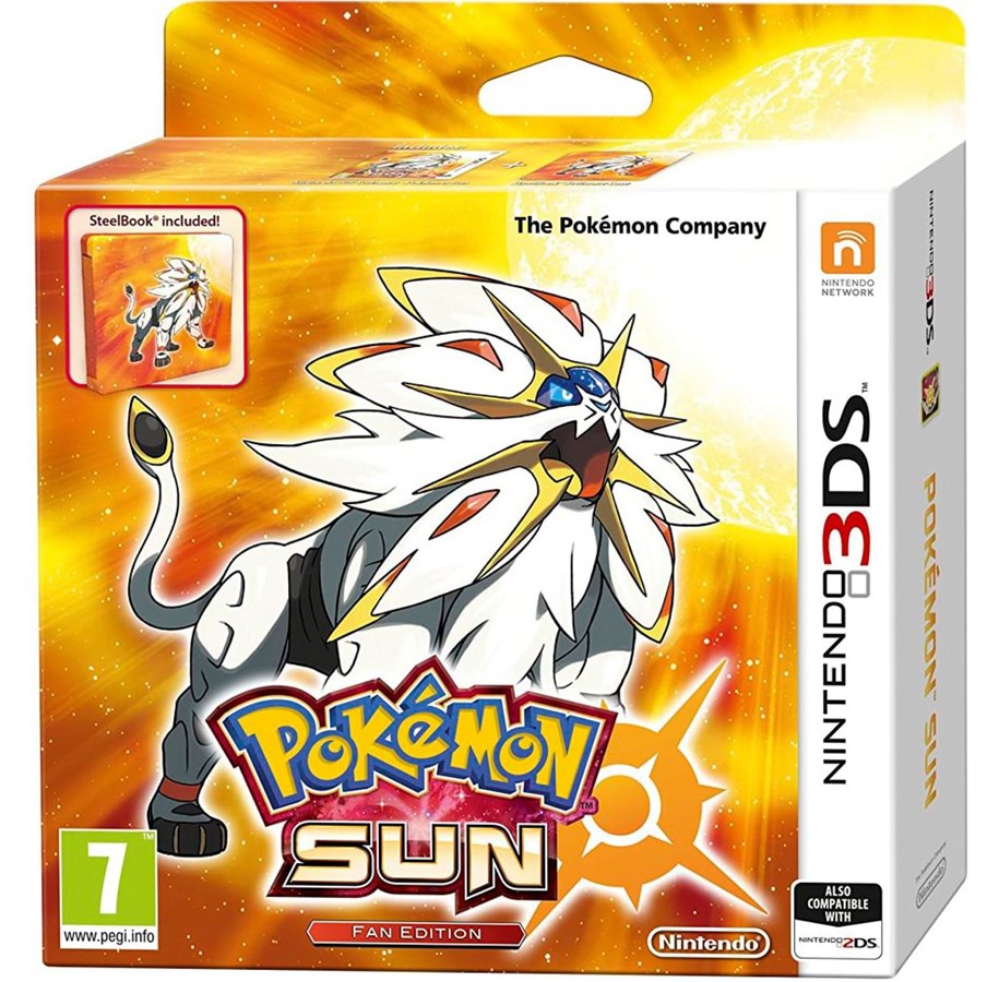 Pelit - Pokémon Sun: Fan Edition - Nintendo 3DS - RPG - 0045496473709
