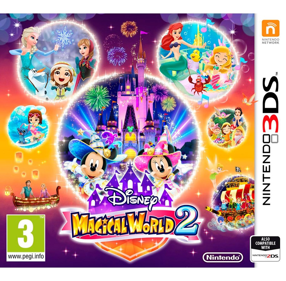 Pelit - Disney Magical World 2 - Nintendo 3DS - Toiminta/Seikkailu - 0045496474041