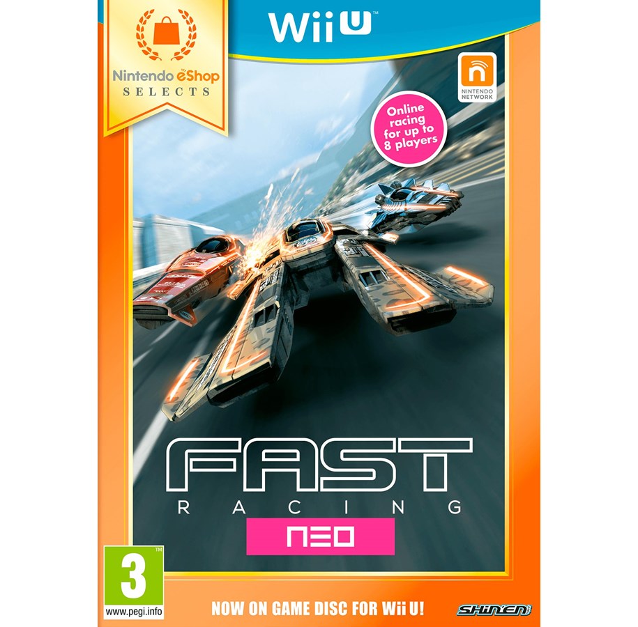 Pelit - Fast Racing Neo - Nintendo Wii U - 12 - Kilpa-ajo - 0045496336844
