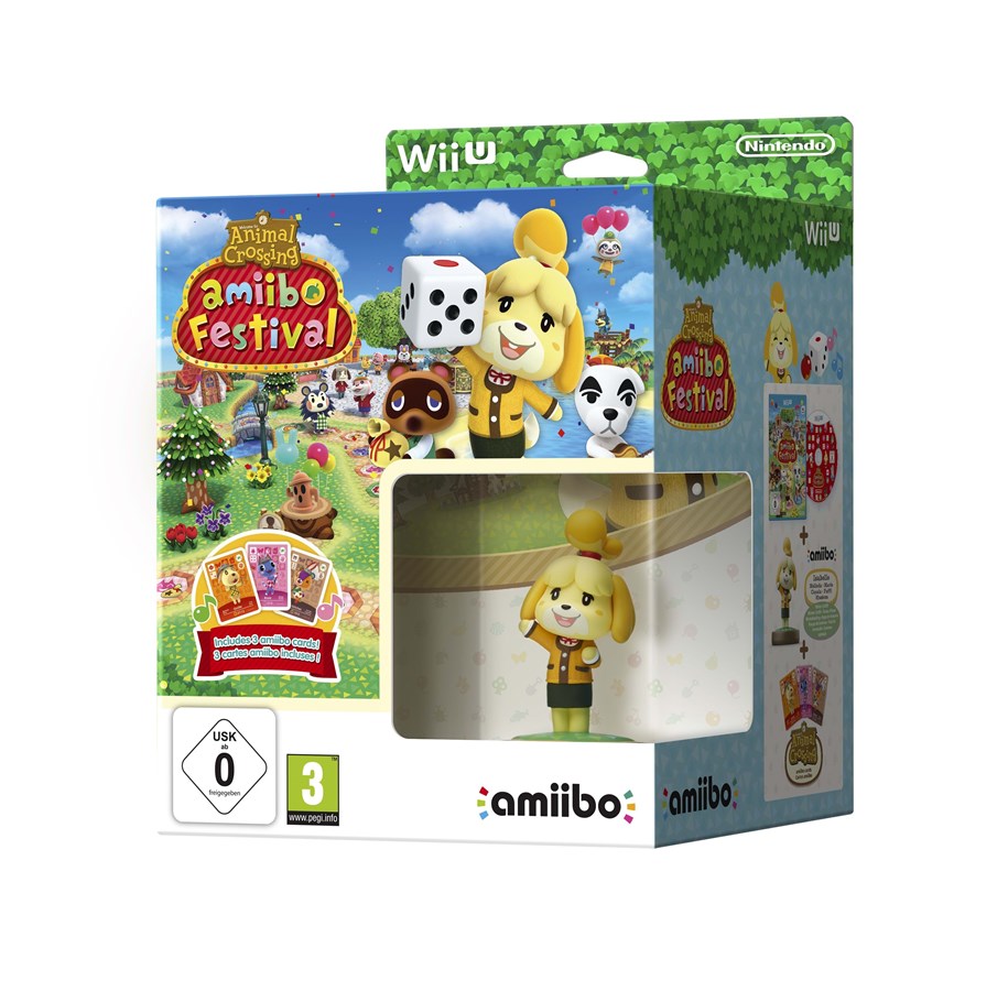 Pelit - Animal Crossing: Amiibo Festival - Nintendo Wii U - Simulaatio - 045496335427
