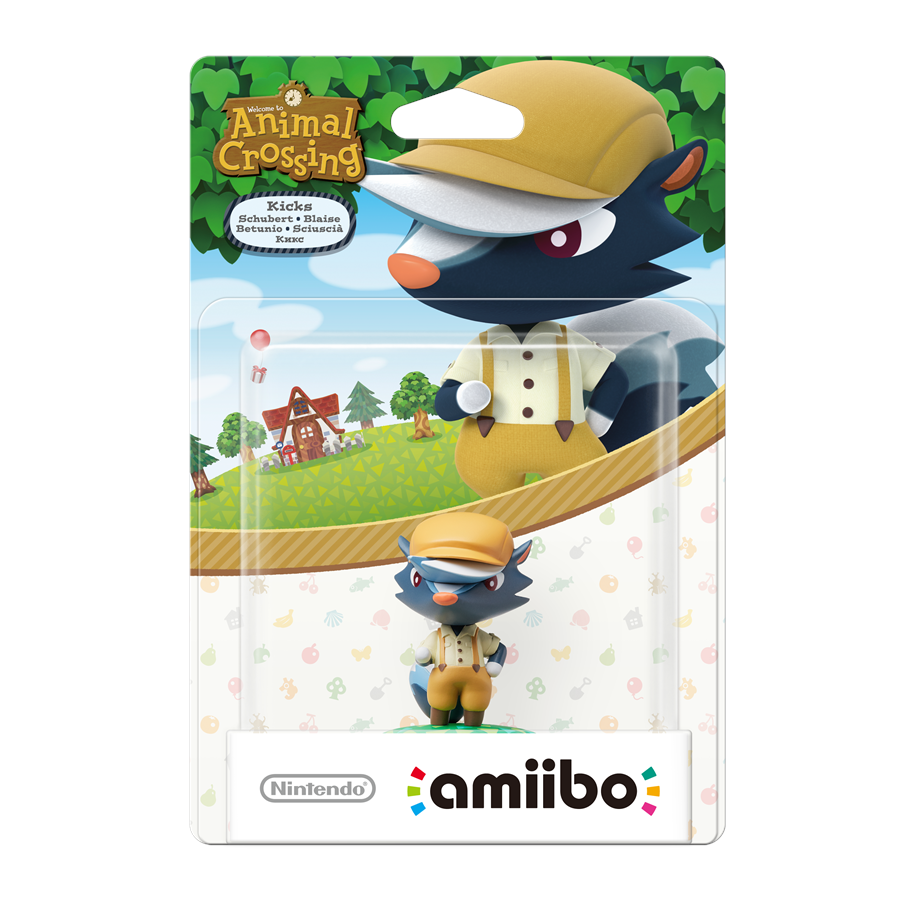 Pelit - lisävarusteet - Nintendo Amiibo Kicks (Animal Crossing Collection) - Miscellaneous Lisävarusteet pelikonsoleille - Nintendo 3DS - 0045496353360