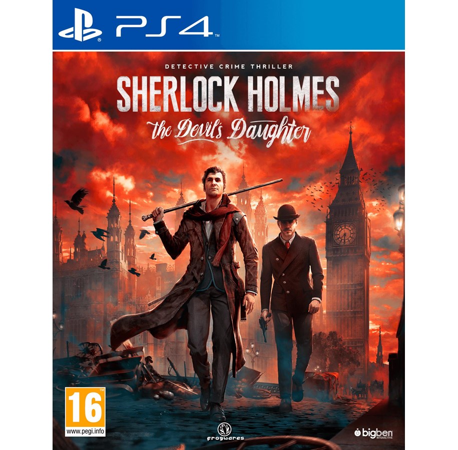 Pelit - Sherlock Holmes: The Devil's Daughter - Sony PlayStation 4 - Toiminta/Seikkailu - 3499550346800