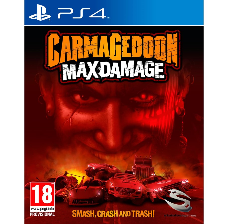 Pelit - Carmageddon: Max Damage - Sony PlayStation 4 - 12 - Kilpa-ajo - 5060236964977