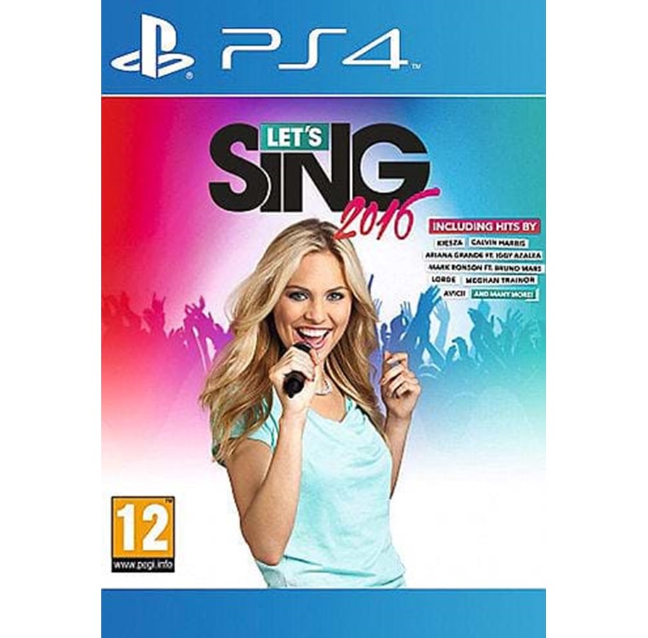 Pelit - Let's Sing 2016 - Sony PlayStation 4 - Musiikki - 4020628852399