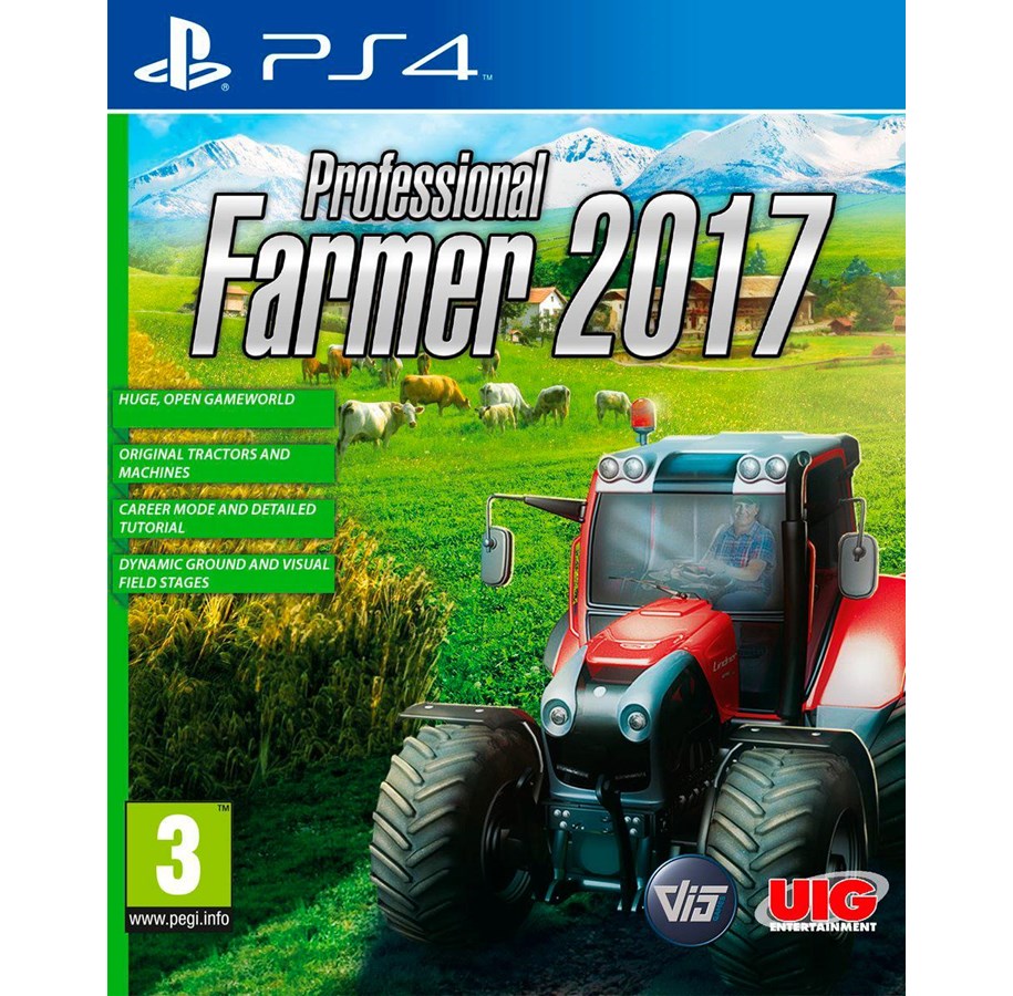 Pelit - Professional Farmer 2017 - Sony PlayStation 4 - Simulaatio - 4020636131745