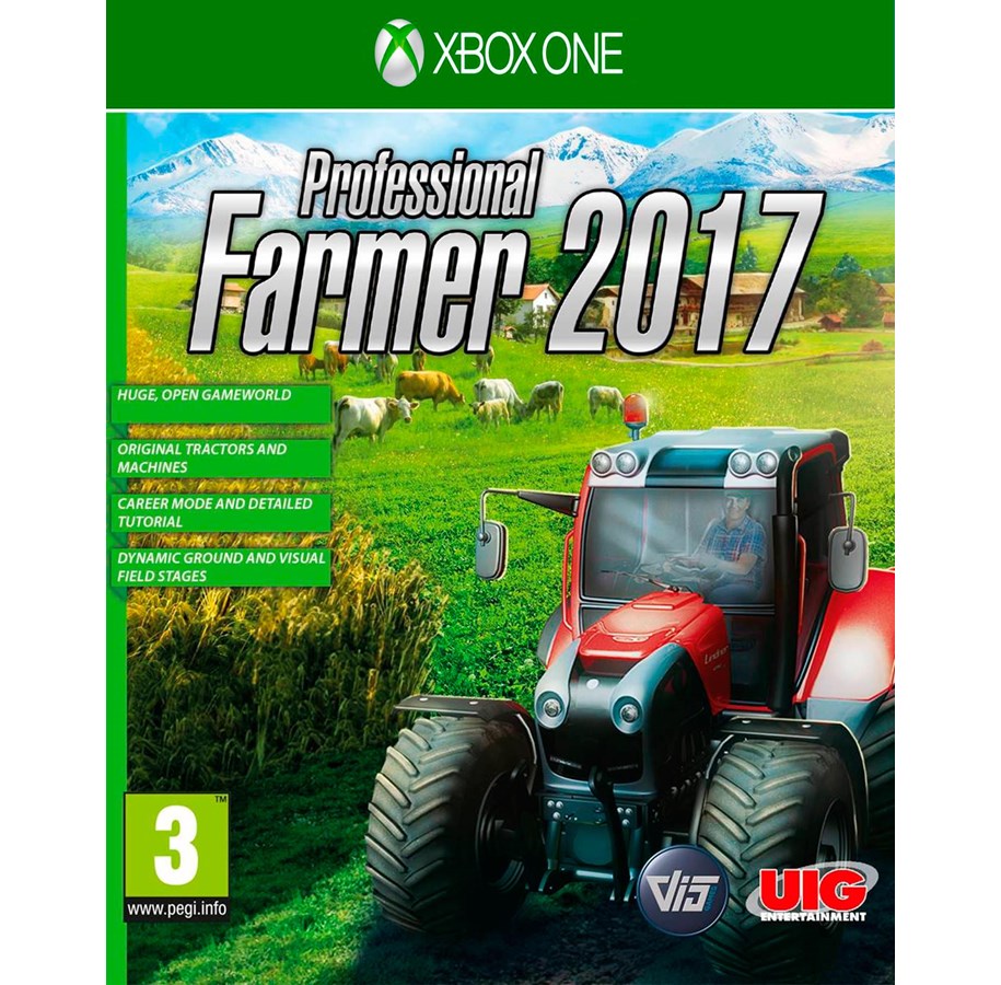 Pelit - Professional Farmer 2017 - Microsoft Xbox One - Simulaatio - 4020636131752