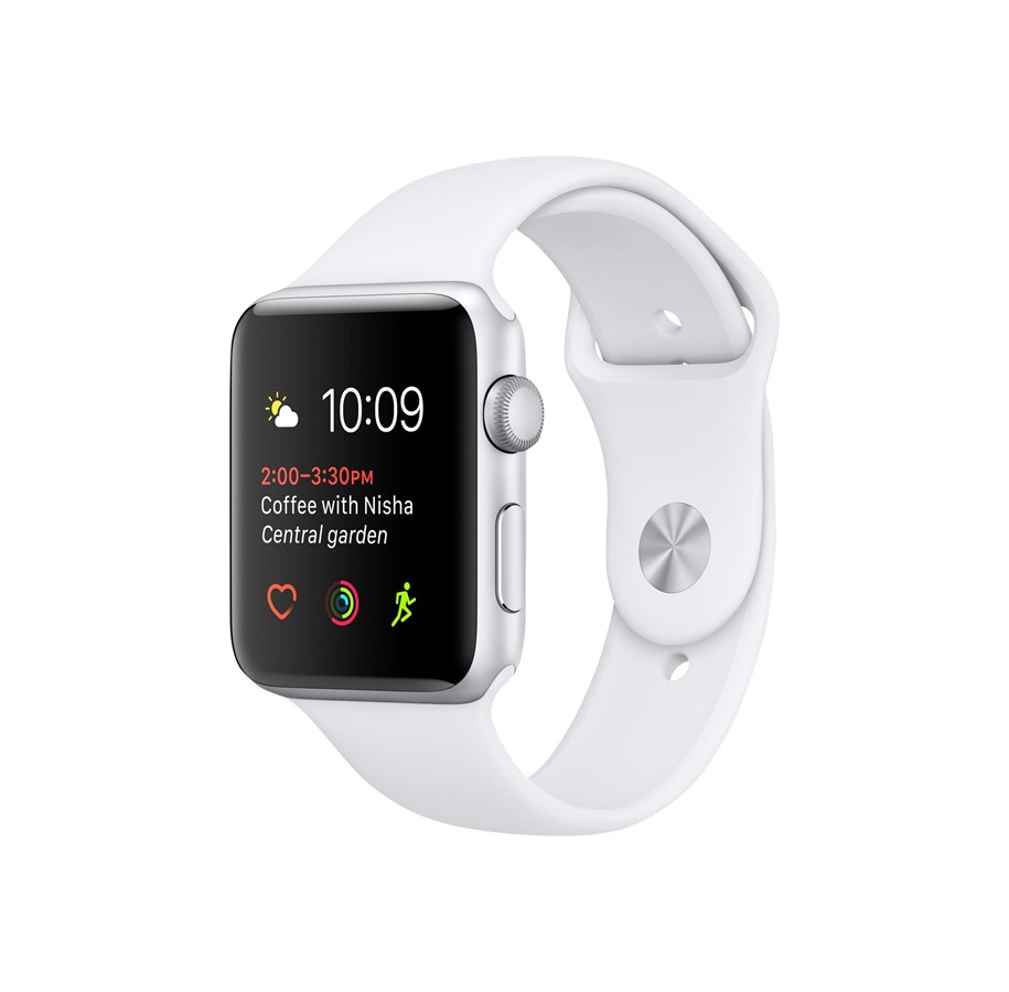 Älykellot, Urheilukellot & Aktiivisuusrannekkeet - Apple Watch Series 1 Sport - White - MNNL2ZD/A