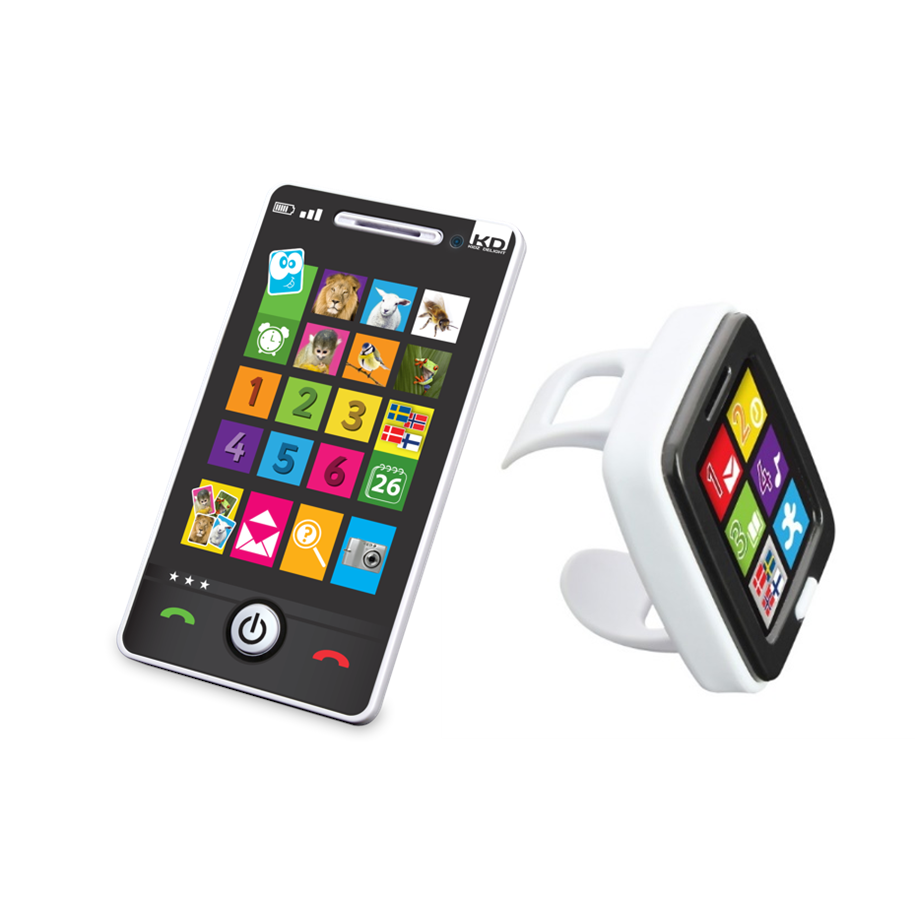 Vauva- ja taaperolelut - KIdz Delight Smartwatch + Smartphone - KD30034