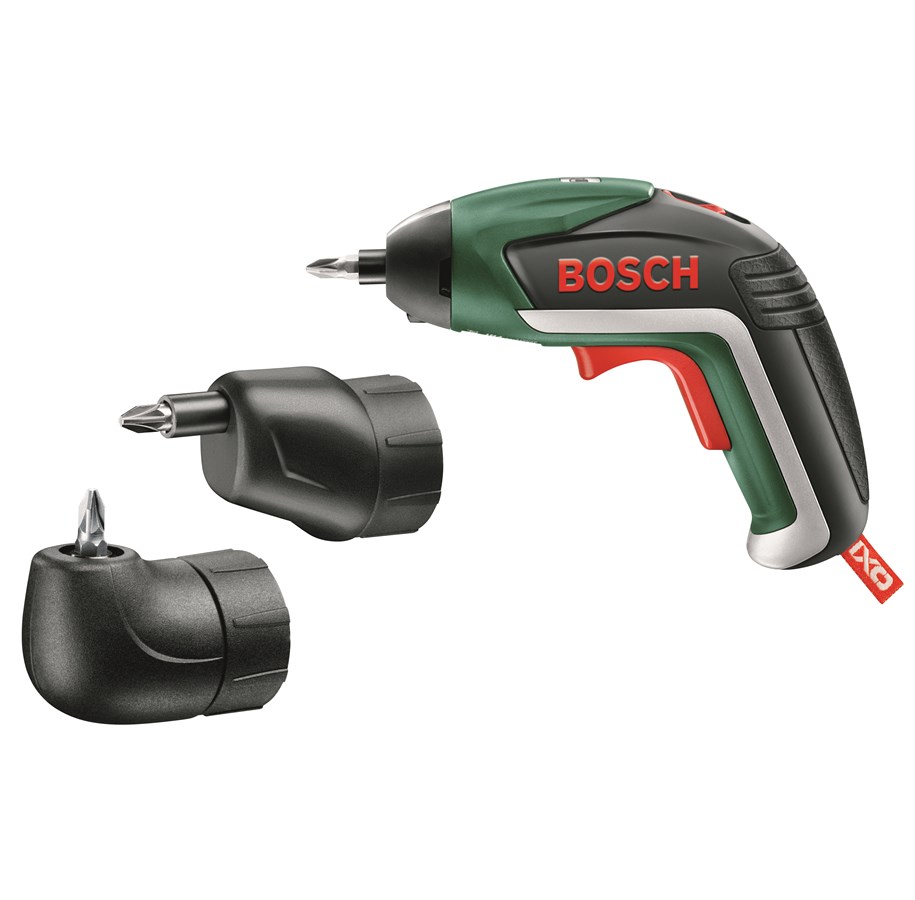 Ruuvi- ja Porakoneet - Bosch IXO Full Set – sisältää 90-asteisen vaihtopään ja reunavaihtopään - 06039A8002