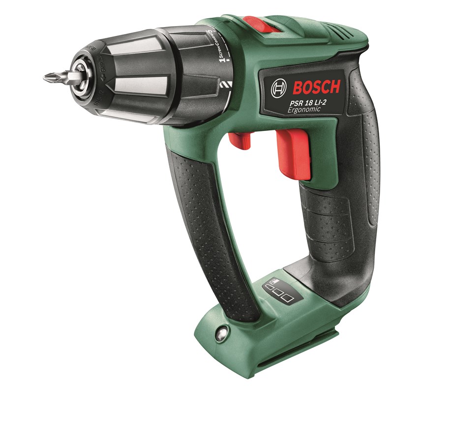 Ruuvi- ja Porakoneet - Bosch PSR 18 LI-2 Ergonomic - 06039B0102