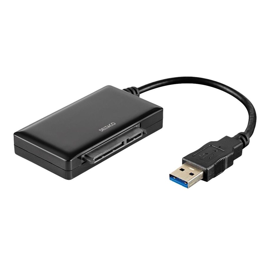 Ohjainkortit - Deltaco lagringskontrol - SATA 6Gb/s - USB3-SATA6G3