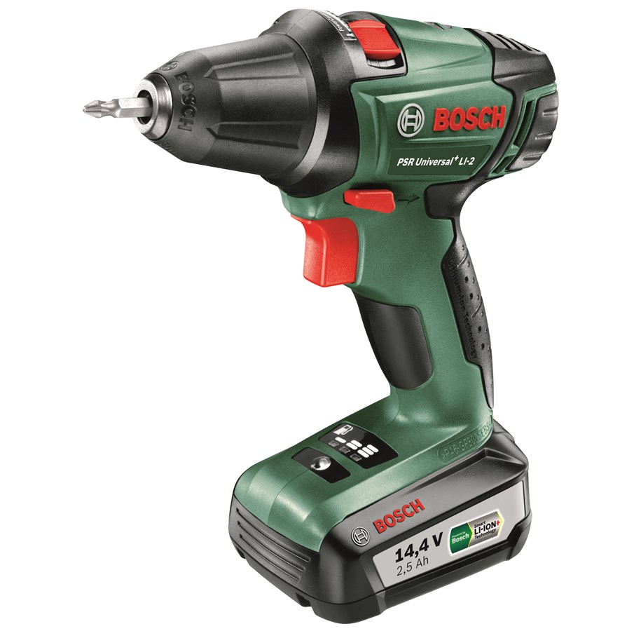 Ruuvi- ja Porakoneet - Bosch PSR Universal+ LI-2 - 060397340P