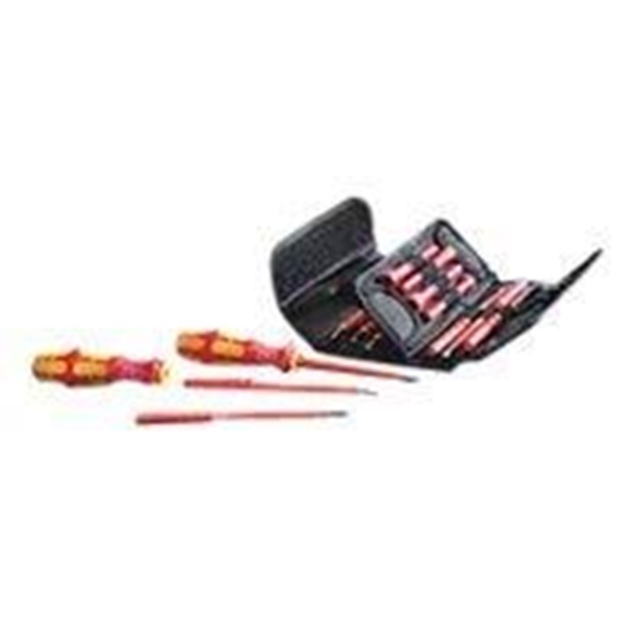 Käsityökalut  - Wera Kraftform kompakt vde  60 i/62 i/65 i/247/18 18 pieces - 05003471001