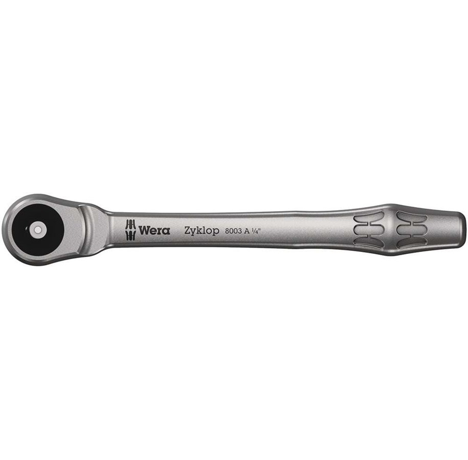 Työkalut - Wera Zyklop Metal Ratchet w. 1/4" drive - 05004003001