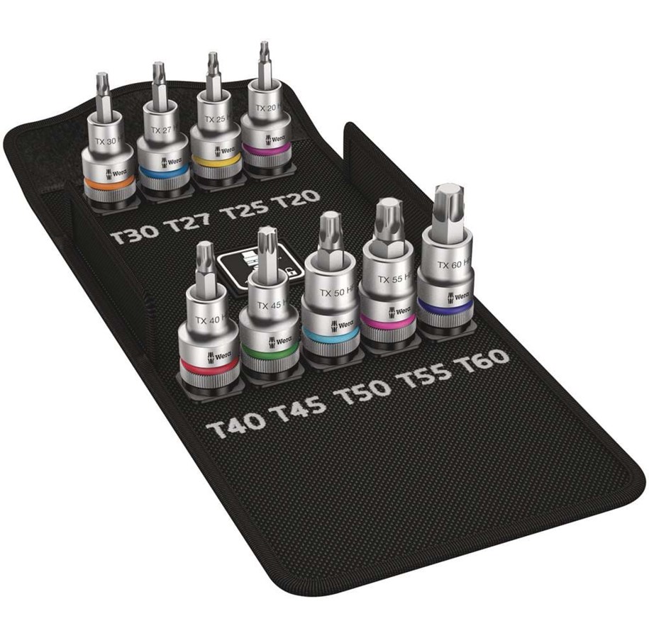 Poranterät & Ruuvauskärjet - Wera TORX® HF 1 Zyklop -bittisarja - 05004202001