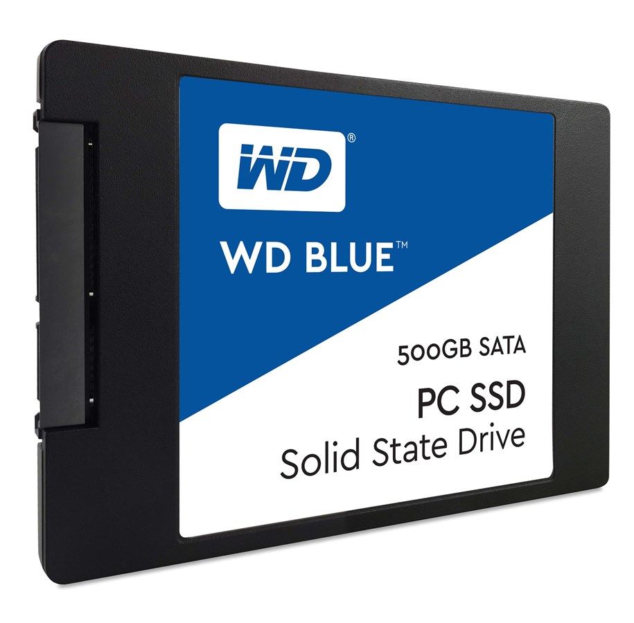 Kovalevy - WD Blue SSD 2.5" - 500GB - 500GB - Kovalevy - WDS500G1B0A - SATA-600 - 2.5" - WDS500G1B0A
